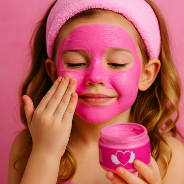 Bubblegum Burst Clay Mask for Kids – Gentle Fun Skincare (4oz)